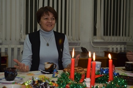 Преподаватель немецкого языка Н. В. Закирова. Урок &laquo;Католическое Рождество&raquo;.